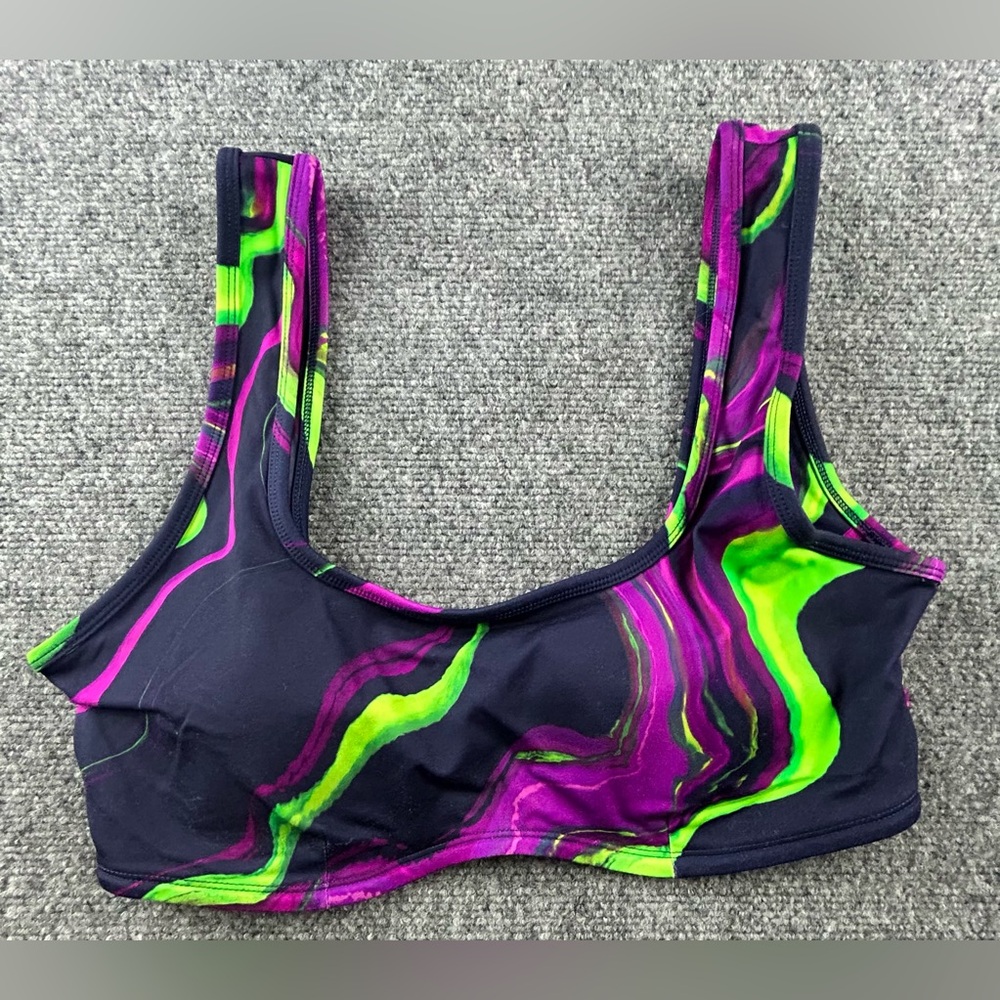 Fabletics Rivka Medium Impact Sports Bra Multicolor Size XL